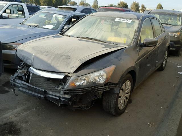 1HGCP2F32BA089462 - 2011 HONDA ACCORD LX GRAY photo 2