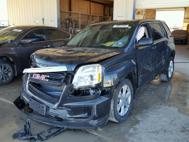 2GKALMEK4H6230516 - 2017 GMC TERRAIN SL GRAY photo 2