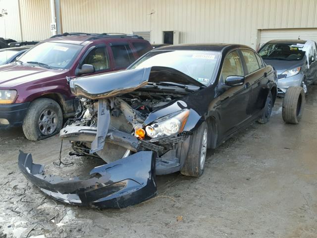 1HGCP26728A120771 - 2008 HONDA ACCORD EX BLACK photo 2