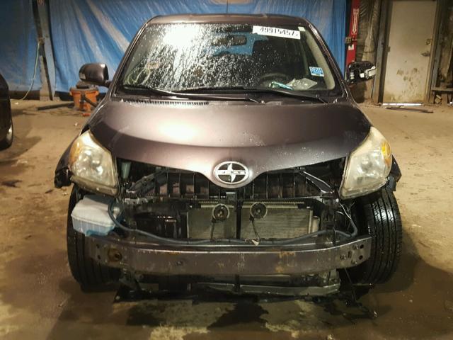 JTKKU10498J002379 - 2008 TOYOTA SCION XD GRAY photo 9