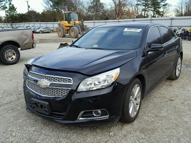 1G11H5SA9DU122637 - 2013 CHEVROLET MALIBU LTZ BLACK photo 2