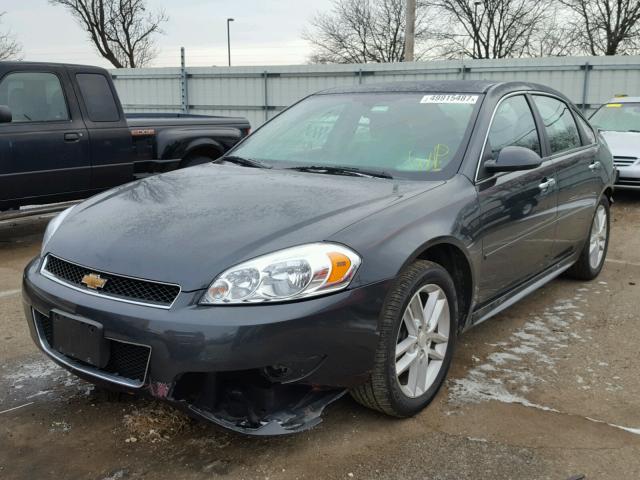 2G1WC5E35C1254161 - 2012 CHEVROLET IMPALA LTZ CHARCOAL photo 2