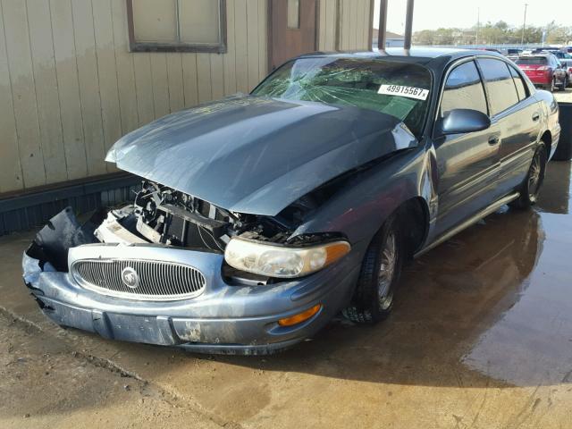 1G4HP54K22U174831 - 2002 BUICK LESABRE CU BLUE photo 2