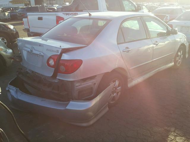 1NXBR30E06Z678014 - 2006 TOYOTA COROLLA CE SILVER photo 4