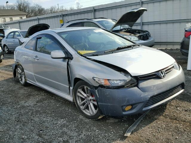 2HGFG11866H528745 - 2006 HONDA CIVIC EX SILVER photo 1