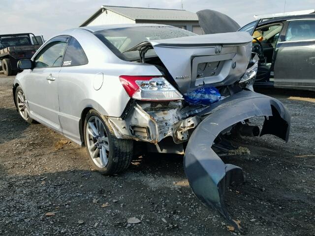 2HGFG11866H528745 - 2006 HONDA CIVIC EX SILVER photo 3