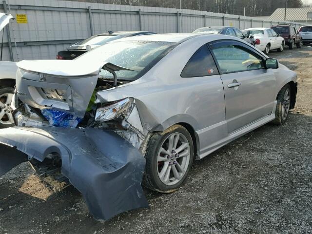 2HGFG11866H528745 - 2006 HONDA CIVIC EX SILVER photo 4