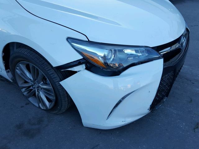 4T1BF1FK2FU112656 - 2015 TOYOTA CAMRY LE WHITE photo 9