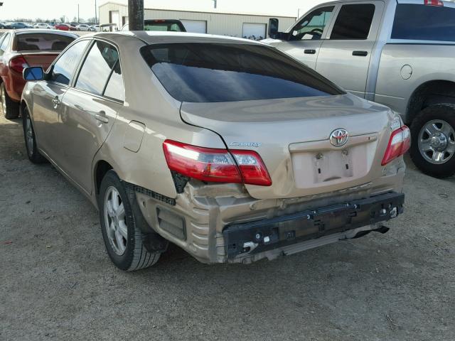 4T4BE46K48R012555 - 2008 TOYOTA CAMRY CE TAN photo 3