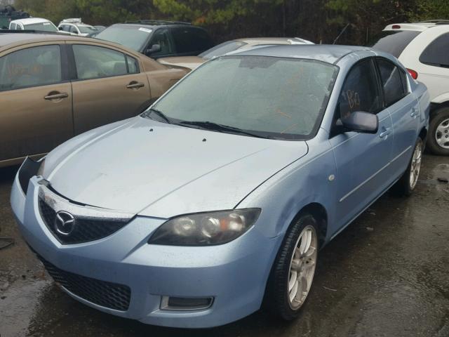 JM1BK32F971668566 - 2007 MAZDA 3 I TEAL photo 2