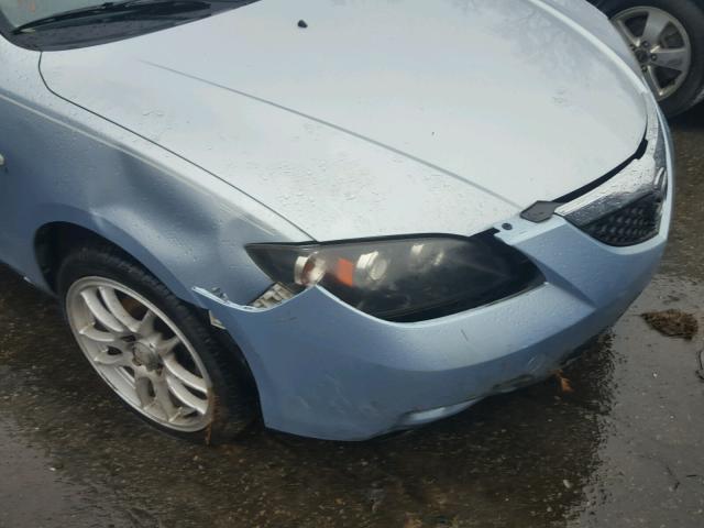 JM1BK32F971668566 - 2007 MAZDA 3 I TEAL photo 9