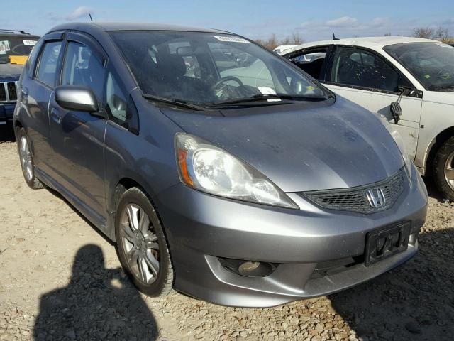 JHMGE8H41AC004840 - 2010 HONDA FIT SPORT SILVER photo 1