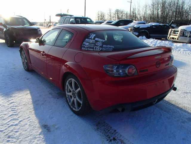 JM1FE173670212851 - 2007 MAZDA RX8 RED photo 3