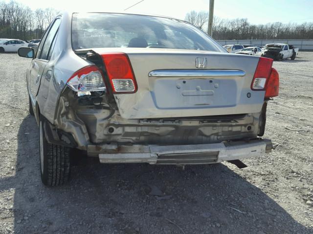 1HGES26793L007324 - 2003 HONDA CIVIC EX 米色 照片 9