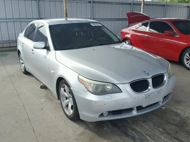 WBANA73594B813217 - 2004 BMW 530 I SILVER photo 1