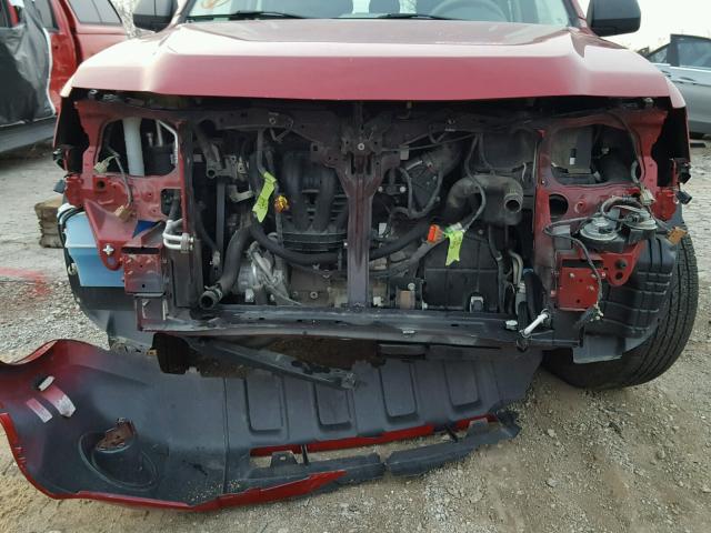 1FMCU02729KB64715 - 2009 FORD ESCAPE XLS RED photo 9