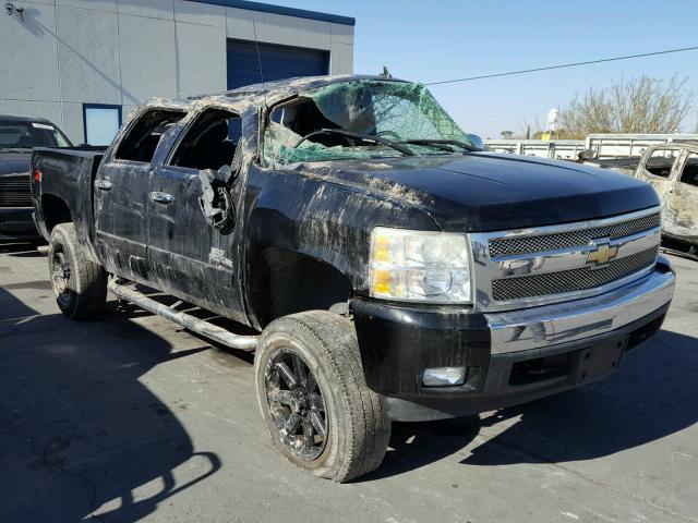 2GCEK133981209071 - 2008 CHEVROLET SILVERADO BLACK photo 1