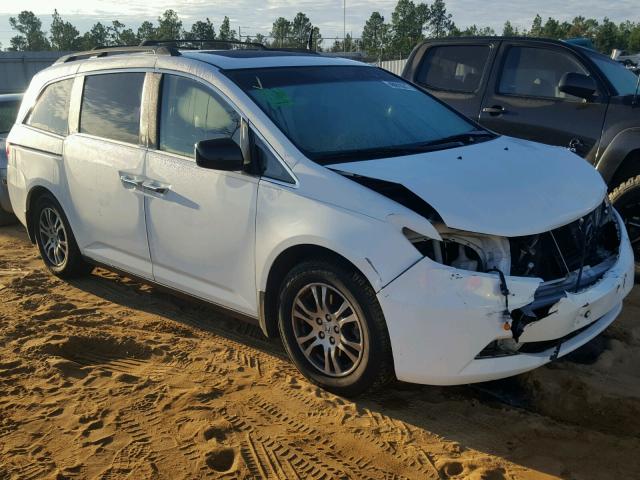 5FNRL5H64CB051916 - 2012 HONDA ODYSSEY EX WHITE photo 1