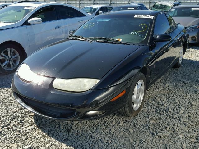 1G8ZR12791Z260160 - 2001 SATURN SC2 BLACK photo 2