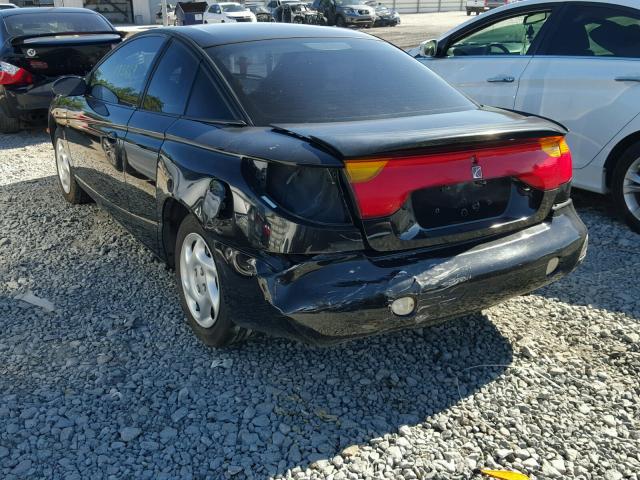 1G8ZR12791Z260160 - 2001 SATURN SC2 BLACK photo 3