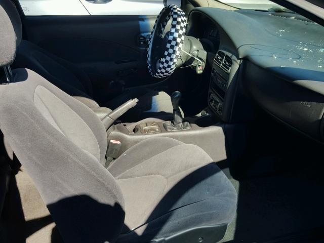 1G8ZR12791Z260160 - 2001 SATURN SC2 BLACK photo 5