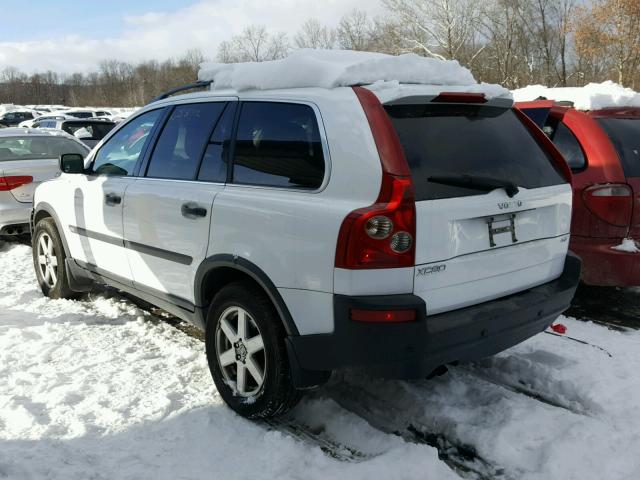 YV1CZ592051210680 - 2005 VOLVO XC90 WHITE photo 3