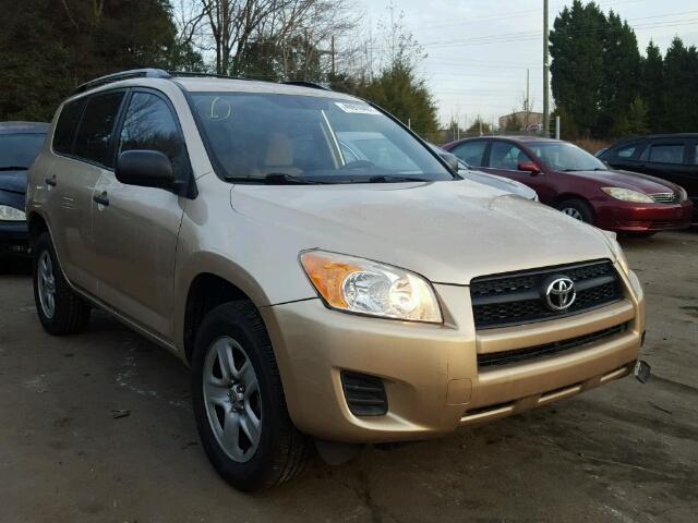 2T3ZF4DV9BW097166 - 2011 TOYOTA RAV4 GOLD photo 1