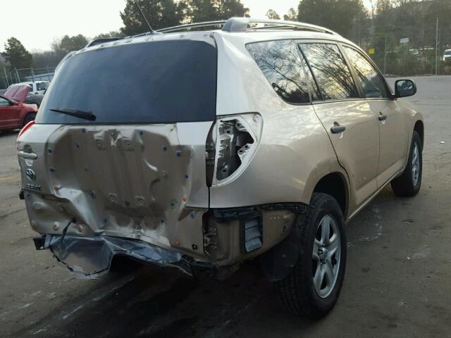 2T3ZF4DV9BW097166 - 2011 TOYOTA RAV4 GOLD photo 4