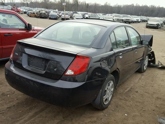 1G8AJ52F75Z177223 - 2005 SATURN ION LEVEL BLACK photo 4