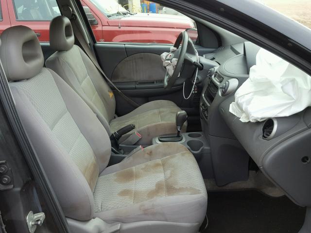 1G8AJ52F75Z177223 - 2005 SATURN ION LEVEL 黑色 照片 5