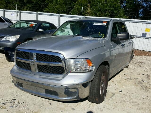 1C6RR6GP4DS627854 - 2013 RAM 1500 SLT SILVER photo 2