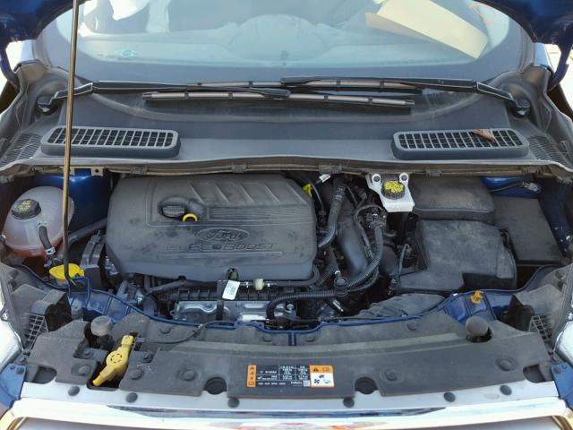 1FMCU0GD4HUB77158 - 2017 FORD ESCAPE SE 蓝色 照片 7