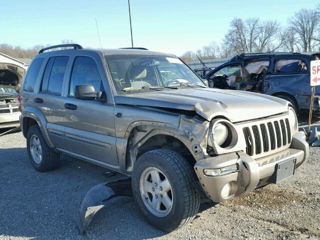 1J4GL58K63W614409 - 2003 JEEP LIBERTY LI GREEN photo 1