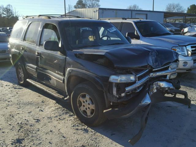 1GNEK13T61J103373 - 2001 CHEVROLET TAHOE K150 BLACK photo 1