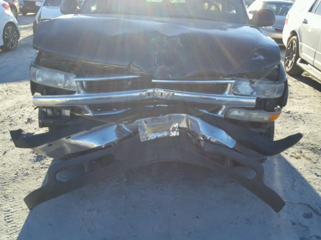 1GNEK13T61J103373 - 2001 CHEVROLET TAHOE K150 BLACK photo 10