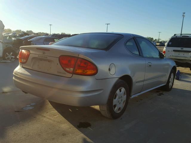 1G3NK12T11C154178 - 2001 OLDSMOBILE ALERO GX SILVER photo 4