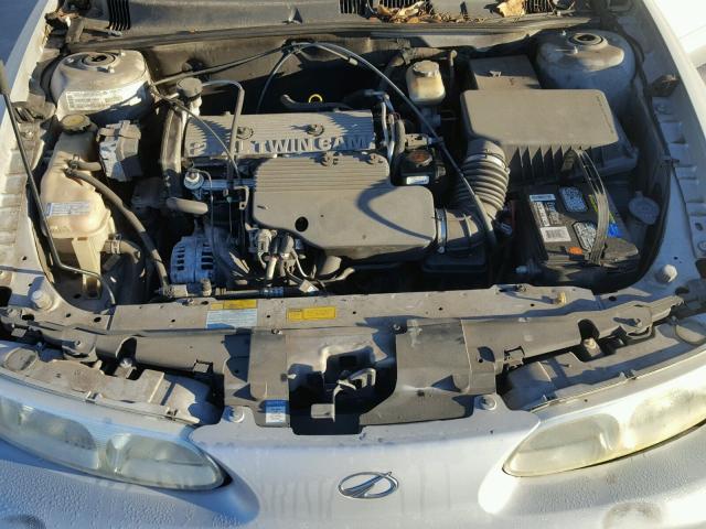 1G3NK12T11C154178 - 2001 OLDSMOBILE ALERO GX SILVER photo 7