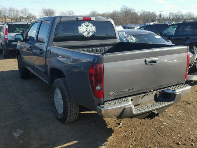 1GCDT33E088196505 - 2008 CHEVROLET COLORADO L GRAY photo 3