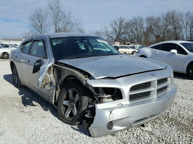 2B3KA43D29H573195 - 2009 DODGE CHARGER SILVER photo 1