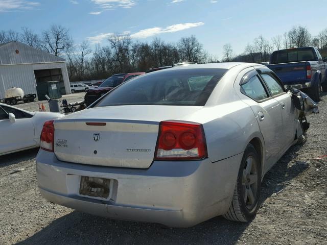 2B3KA43D29H573195 - 2009 DODGE CHARGER SILVER photo 4