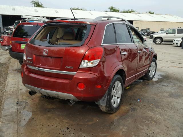 3GSDL63718S703264 - 2008 SATURN VUE XR MAROON photo 4