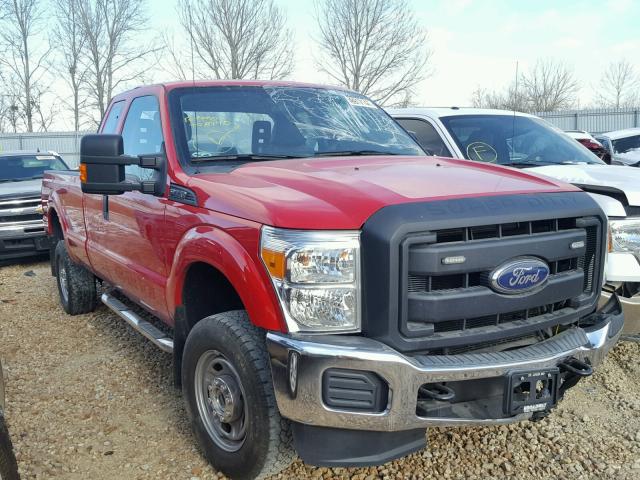 1FT7X2B66FEC01663 - 2015 FORD F250 SUPER RED photo 1