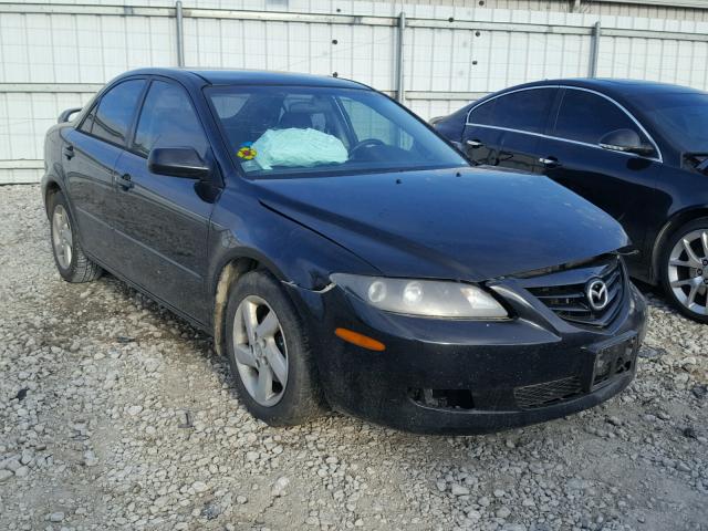 1YVFP80C035M00706 - 2003 MAZDA 6 I BLACK photo 1