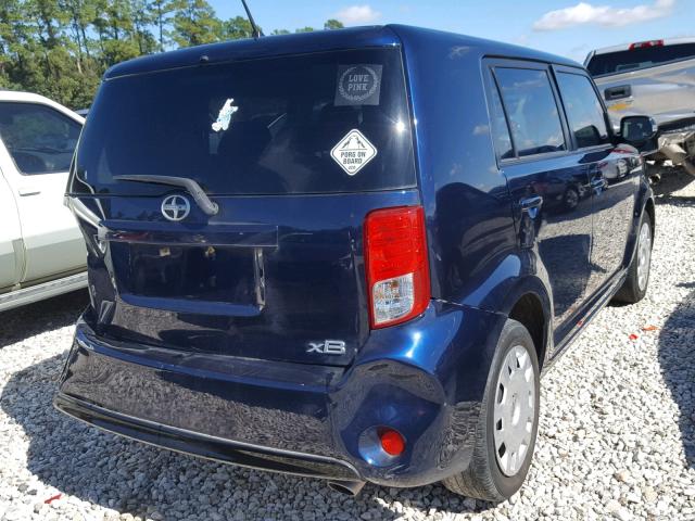 JTLZE4FE3FJ077942 - 2015 TOYOTA SCION XB ლურჯი ფოტო 4