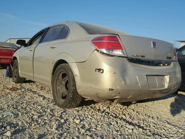 1G8ZS57B89F130439 - 2009 SATURN AURA XE GOLD photo 3