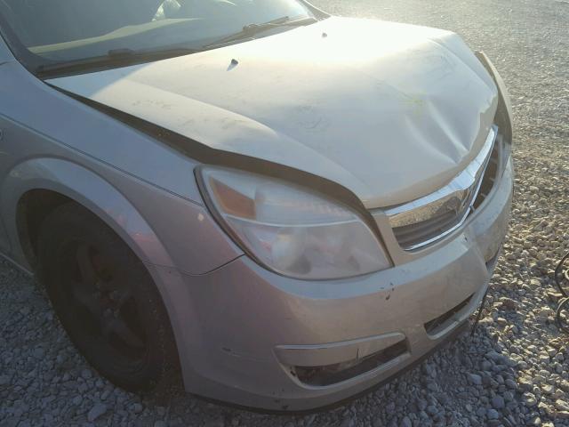 1G8ZS57B89F130439 - 2009 SATURN AURA XE GOLD photo 9