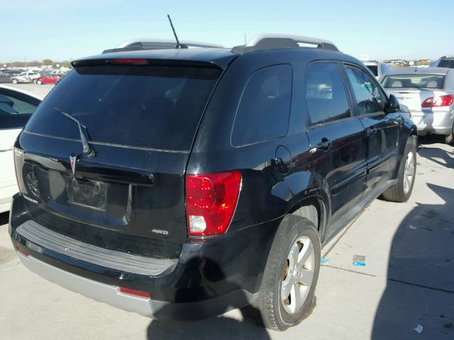 2CKDL73F076123292 - 2007 PONTIAC TORRENT BLACK photo 4