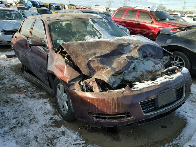 2G1WT55K479159542 - 2007 CHEVROLET IMPALA LT PURPLE photo 1