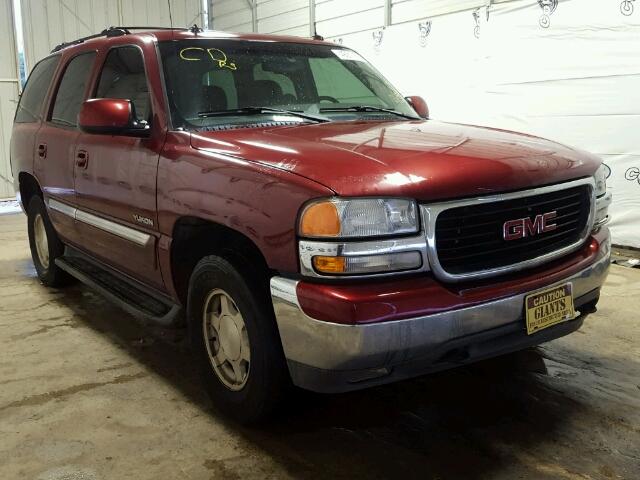 1GKEK13Z23J299414 - 2003 GMC YUKON BURGUNDY photo 1