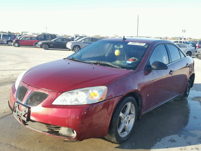 1G2ZH57N994102065 - 2009 PONTIAC G6 GT RED photo 2